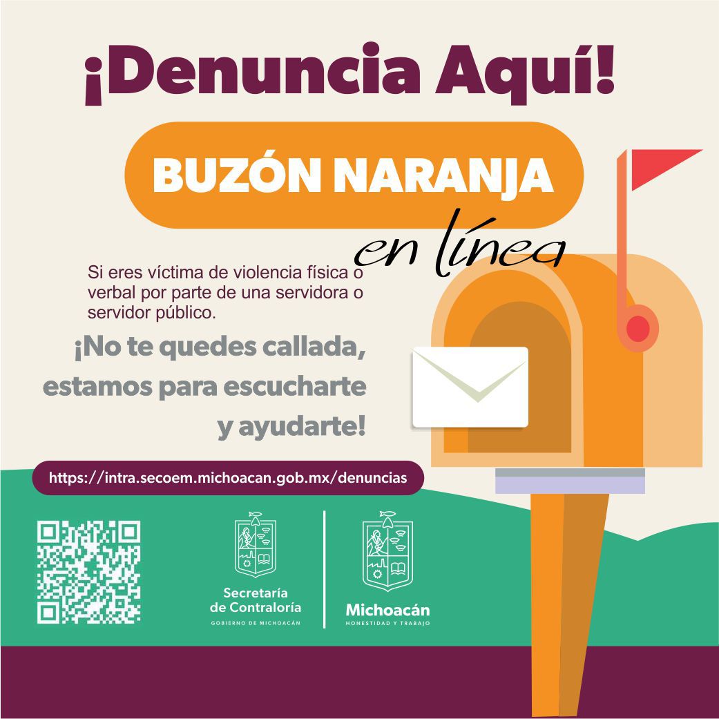 buzón naranja